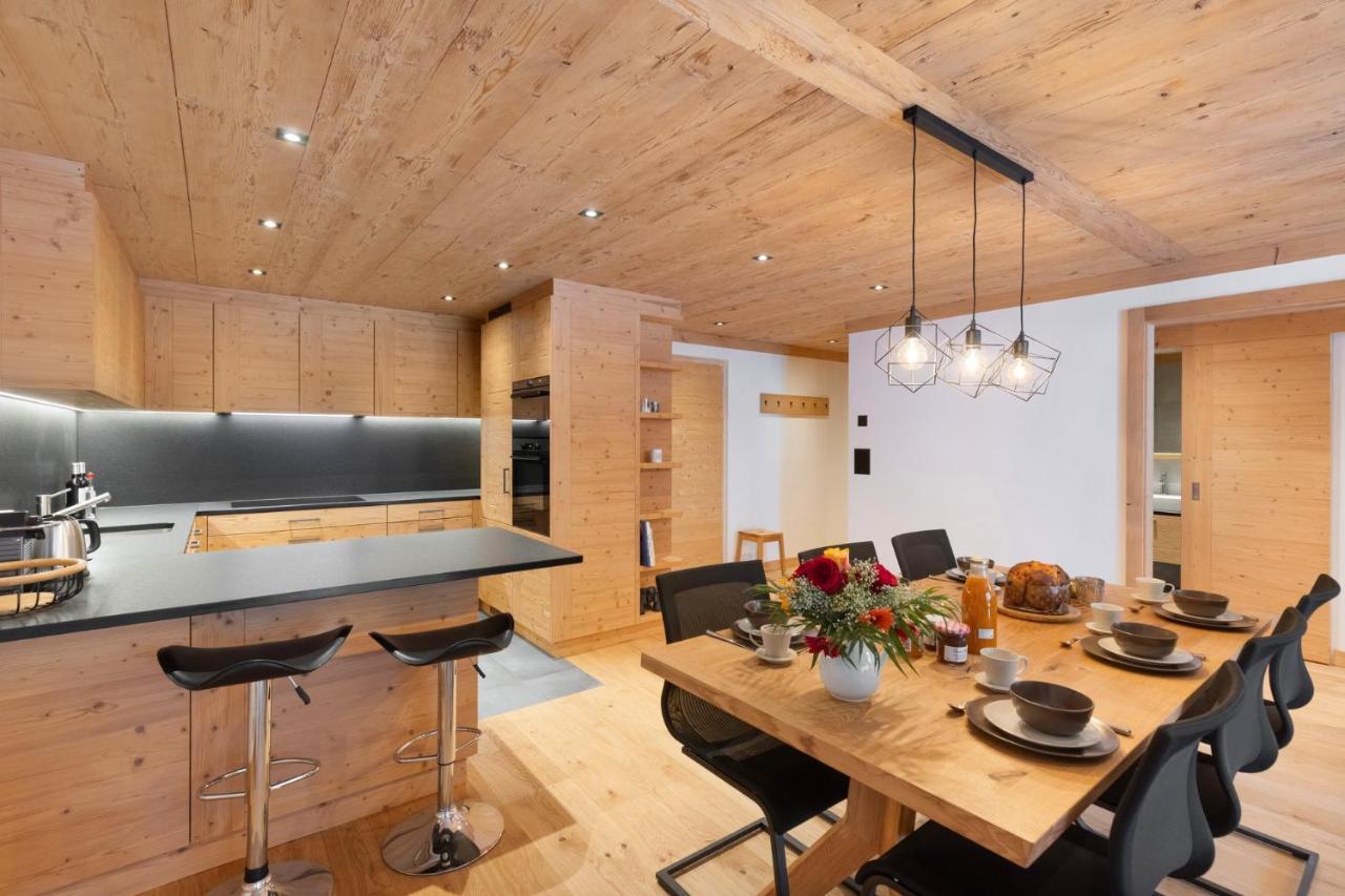 Chalet Larchwood By Mrs Miggins Grimentz Exterior foto